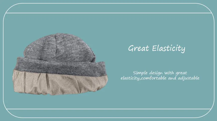 Great Performance Emf Protection Silver Fiber Fabric Beanies for Radiation Proof