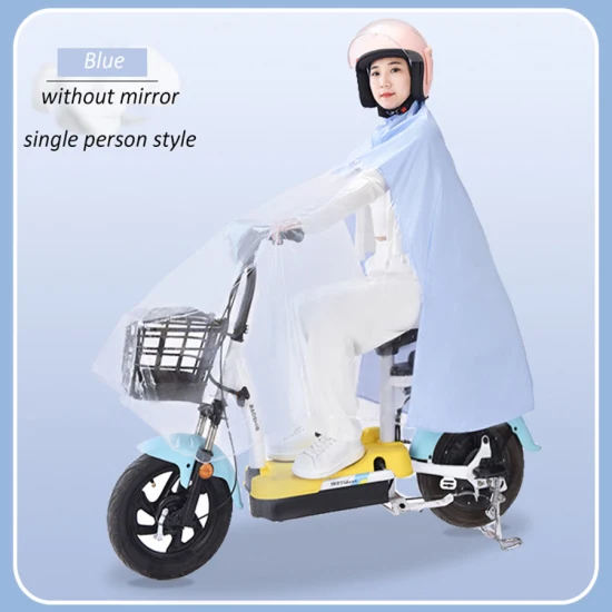 Modèles de revêtement en polyester + PU personnalisés acceptés Manteau de pluie haute visibilité imperméable imperméable pour motocyclistes Poncho