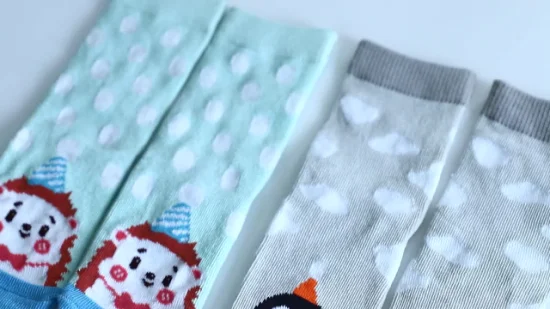 Chaussettes courtes en coton jacquard unisexe personnalisées